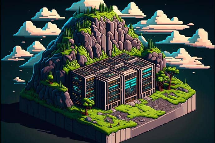 une image de serveur minecraft